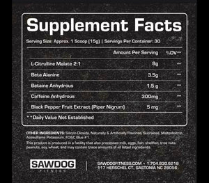 Get Sawed Pre Workout Flavor Duo Bundle